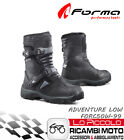 Forma Adventure Low Boots Short Black Off Road Atv Quad Measure 47