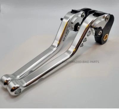 Royal Enfield 350 Hunter 2022-2025 | Long Clutch Brake Lever Set - Silver - Image 1 of 2