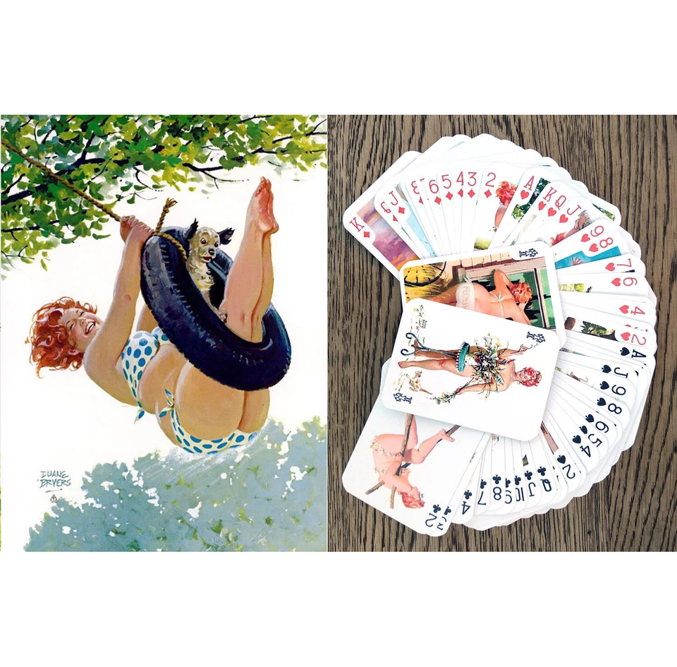 Playing Cards (Poker Deck 54 Cards) HILDA Vintage Movie Poster FlonzGift 004 - Image 1 of 4