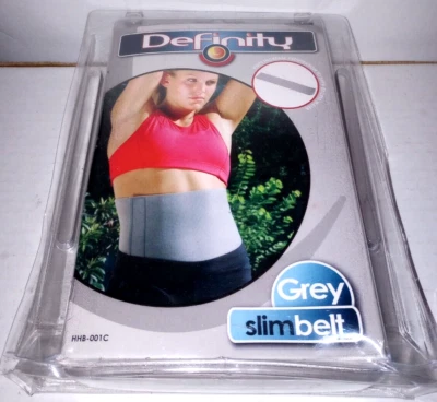Cinturón Ajustable Definity Gris Delgado (HH8-001C) - Ajustes Cintura - Nuevo en Paquete Foto 1 de 3