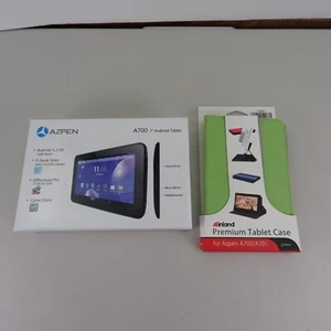 Azpen Innovations A700 Tablet 7" Android Tablet Bundle with Case - Picture 1 of 3