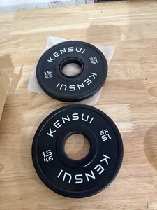 KENSUI 1.5 KG Olympic Black Change Plate Pair 2 x 1.5kg) 3kg Total - Bild 1 von 4