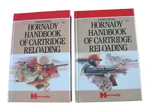 Hornady Manuale di Ricarica Cartuccia Vol 1 & Vol 2 Quarta Edizione Copertina Rigida - Foto 1 di 10