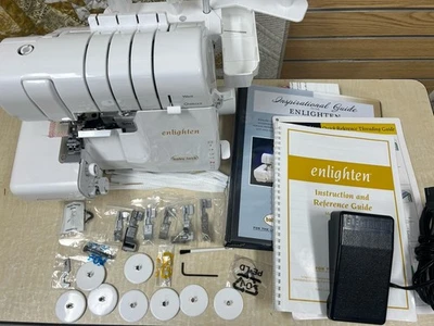 BabyLock Enlighten 4 Thread Overlock Serger Self Threading with Accessory Feet - Image 1 of 4