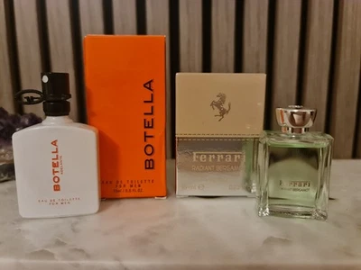 Luxusproben Ferrari Radiant Bergamot 10 ml & Botella 15 ml Neu  - Bild 1 von 4