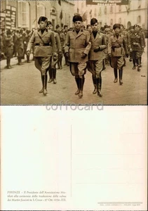 FIRENZE CITTA'-MUTILATI MARTIRI FASCISTI S. CROCE-PROPAGANDA WW2-D2-65 - Picture 1 of 1