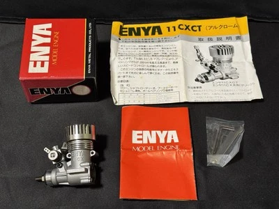Vintage Enya 11 CXCT 2-Stroke Nitro R/C Engine for 1/10 Car Made in Japan - Image 1 of 4