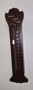 Rare Hickory Dickory Dickory Dock Mouse Novelty Wall Clock Working Complete +Key - Picture 1 of 17