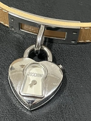 Orologio Moschino 4ever Love Donna Bracciale Quarzo Moda Pelle 时尚请阅读。 — 第 1/4 张图片