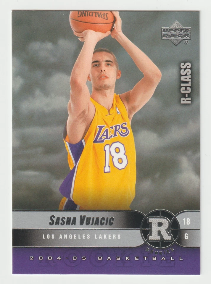 Sasha Vujacic RC - LA (NBA Basketball) 2004-05 Upper Deck R-Class # 117 Mint - Image 1 of 1