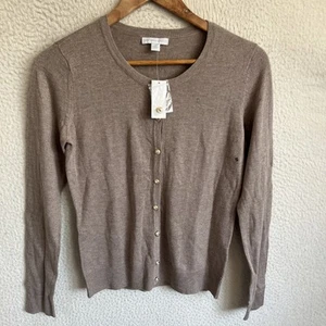 New York and Company cardigan Womens Small Beige - Picture 1 of 6