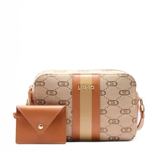 LIU-JO BORSA DONNA LIU JO CROSSBODY BAG M CAMERA CASE NATURAL AA5159 125 - Imagen 1 de 5