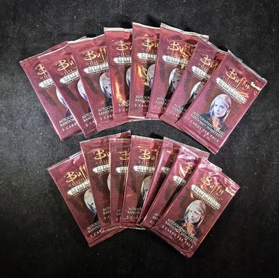 Tarjetas coleccionables Buffy The Vampire Slayer Reflections - Lote de 15 paquetes sellados Foto 1 de 2