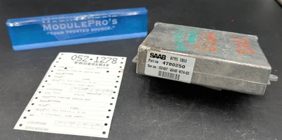97 98 OEM SAAB 9000 2.3T A/T модуль управления двигателем компьютер ECU ECM 4780250 - Изображение 1 из 4