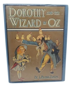 Dorothy And The Wizard In Oz By L. Frank Baum Hardcover Dust Cover Vintage - Picture 1 of 8
