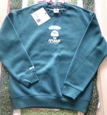 A Bathing Ape SUDADERA CUELLO REDONDO Verde M de Japón Foto 1 de 4