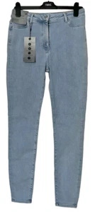 Ladies Next Contour Flex Stretch Bleach Skinny Jeans S-XXL RRP £46 - Picture 1 of 11