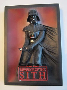 2005 STAR WARS RACHE DER SITH - 3D WANDPLAKETTE - CODE 3-SCHWER - 6 1/2 X 4 1/2 - Bild 1 von 4