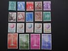 Indonesia eight sets of mint stamps from the 1950s / 60s