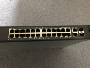 Cisco SLM224P Cisco 24-Port 10/100 PoE Smart Switch Cisco SLM224P - Picture 1 of 3