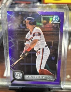 2022 Bowman Chrome ANDREW VAUGHN Green Refractor /250 - Chicago White Sox🔥🔥 - Picture 1 of 5