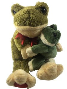 Peluche Dan Dee Mamá y Bebé Rana/Elección de Coleccionista 14" - Imagen 1 de 11