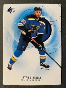 Ryan O'REILLY 2020-21 UD SP Authentic Blue #8 St. Louis Blues - Picture 1 of 2