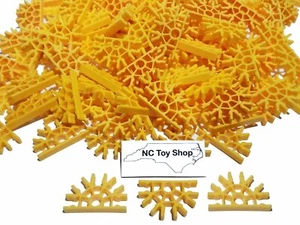 100 KNEX Yellow Connectors 5 Position Standard Replacement Parts Pieces K'NEX - Picture 1 of 2
