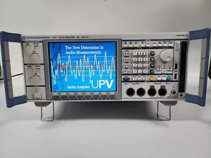 Analizador de audio UPV Rohde & Schwarz, opciones K1/K4/K61/K63/K9/K91/K9102 - Imagen 1 de 23