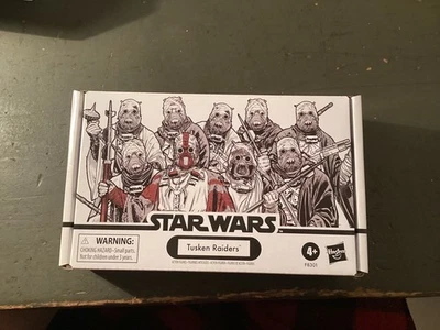 Star Wars The Vintage Collection Tusken Raiders 4 Pack Exclusive Action Figures - Image 1 of 3