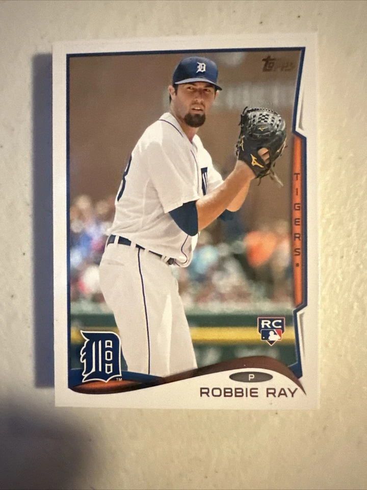 Tarjeta de novato de béisbol 2014 Topps Update #US-284 Robbie Ray Detroit Tigers RC Foto 1 de 1