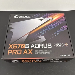 Placa madre GIGABYTE X570S AORUS PRO AX AMD AM4 DDR4 WiFi ATX - Imagen 1 de 7