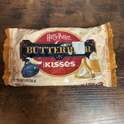 Hershey’s Kisses Harry Potter BUTTERBEER Creme Gold Chocolate BB 11/25 - Image 1 of 3