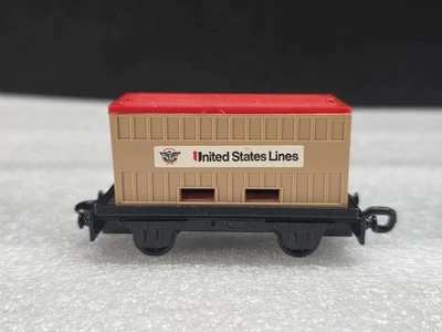 Matchbox Lesney No. 25 Flat Car & United States Lines Container - Image 1 of 4