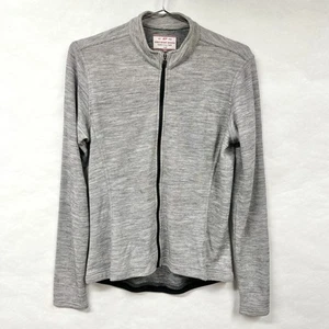 Giro New Road Women Merino Wool Blend Long Sleeve Cycling Jersey Gray Sml AS IS - Picture 1 of 19