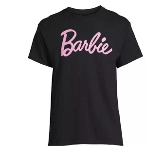 Barbie Black and Pink Men's Size Small T-shirt NWT - Picture 1 of 5