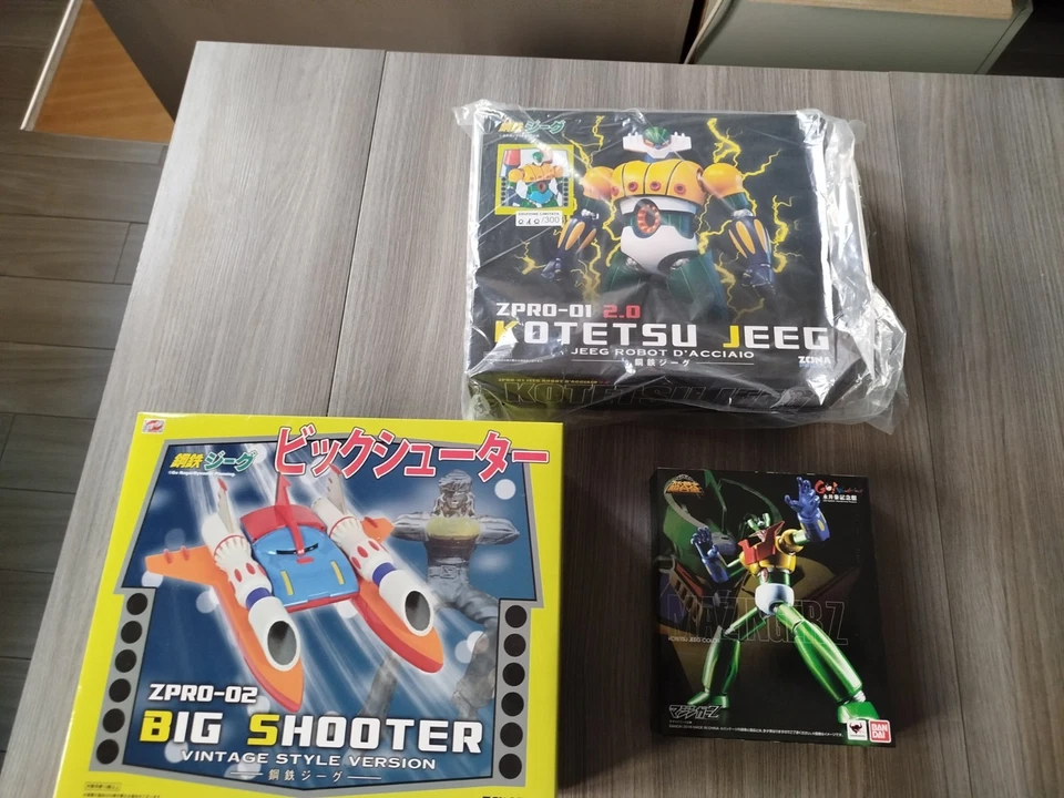 Jeeg Zpro Limited Vintage,Big Shooter Vintage Matching Number E Src Mazinga Jeeg - Immagine 1 di 4