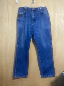 Pantalones de mezclilla de trabajo Wrangler 40x34 Riggs para hombre 3W050AI - Imagen 1 de 6
