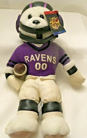 Baltimore Ravens Player -  Stuffed Bear Cover