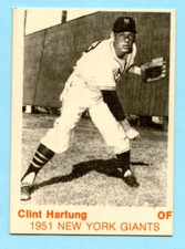 1975 TCMA 1951 New York Giants - Clint Hartung - Box 912