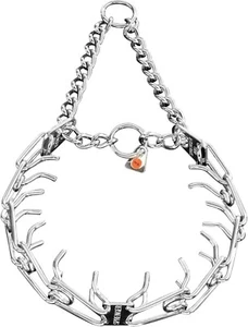 Herm Sprenger Stainless Steel Prong Dog Training Collar Ultra-Plus 4mm x 25in - Picture 1 of 5
