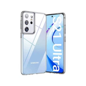 Samsung G998 Galaxy S21 Ultra 5G Slim Gel Case - Clear - Picture 1 of 1