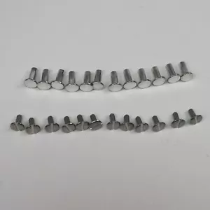 Postes de tornillo de aluminio de 1/2" de 12 unidades/tornillos de unión/tornillos de Chicago - Imagen 1 de 3