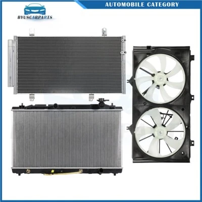 Kit de ventilador condensador radiador eléctrico Toyota Venza 2009 2010-2012 Foto 1 de 4
