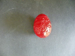 CINNABAR EGG - Picture 1 of 5