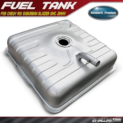 Tanque de combustible de 25 galones con anillo de bloqueo para Chevy R10 V10 Suburban Blazer GMC Jimmy Foto 1 de 4