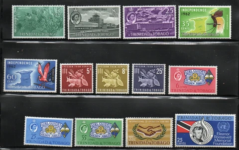 Trinidad & Tobago - SG# 300 - 312 MH/MLH (311 dist gum)      -      Lot 0423185 Cover