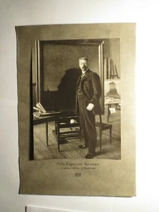 Prinz Eugen von Schweden in seinem Atelier in Stockholm / Foto Druck - Picture 1 of 1