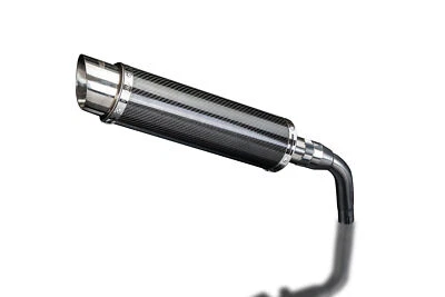 Silenciador de escape redondo de fibra de carbono Honda Grom Tail Tidy DL10 14" 14 15 Foto 1 de 4