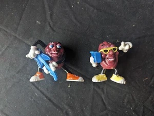 Guitarra y boombox vintage California Raisin PVC 1988 Applause - Imagen 1 de 2